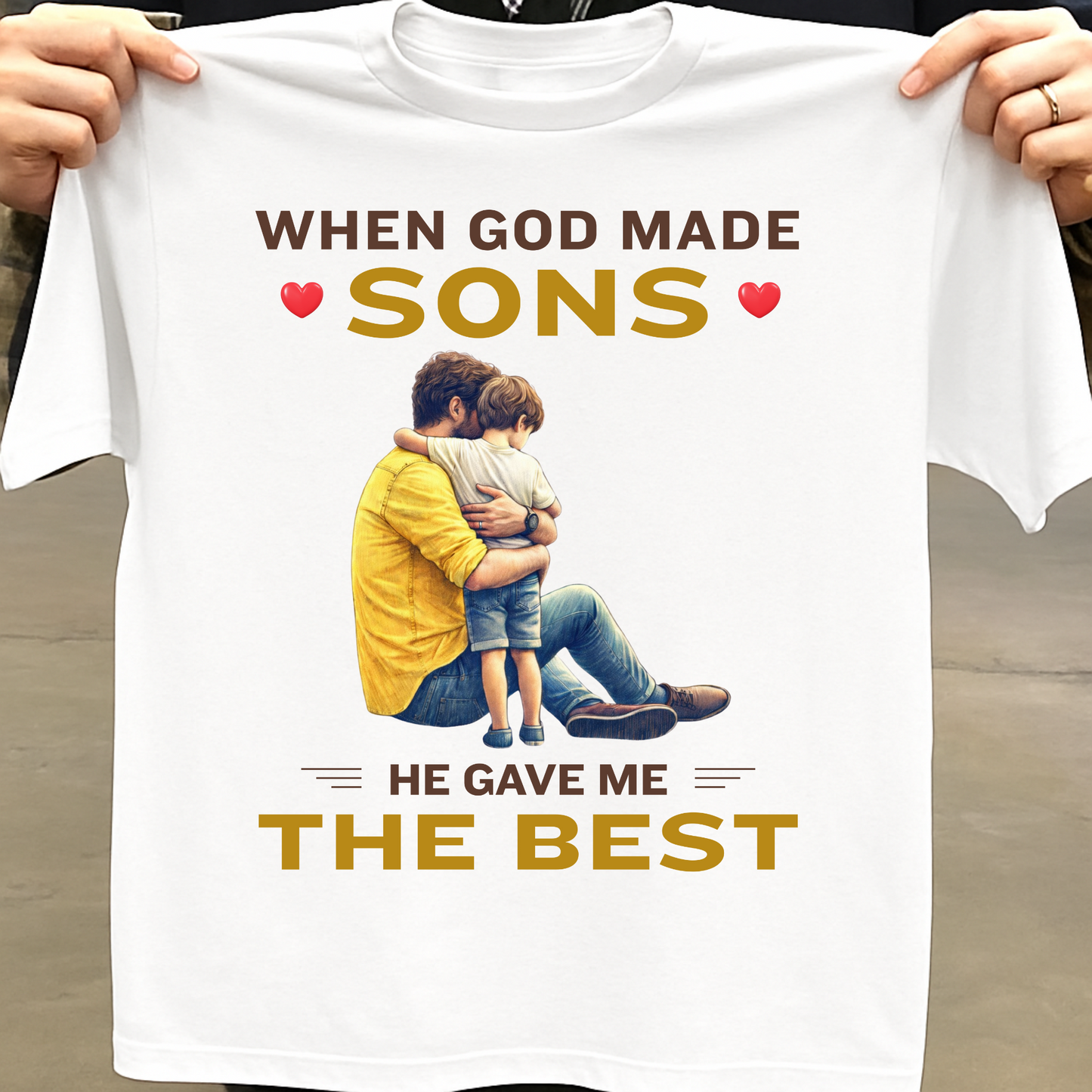 THE BEST SONS (FATHER) CLASSIC T-SHIRT