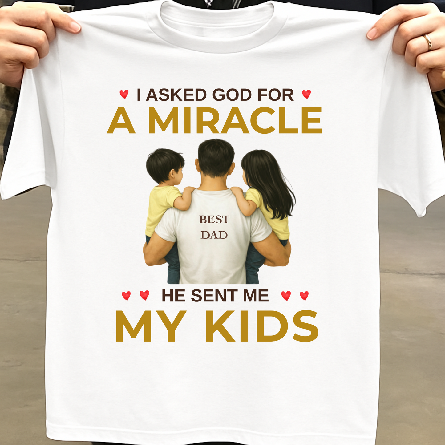 MIRACLE KIDS (FATHER) CLASSIC T-SHIRT