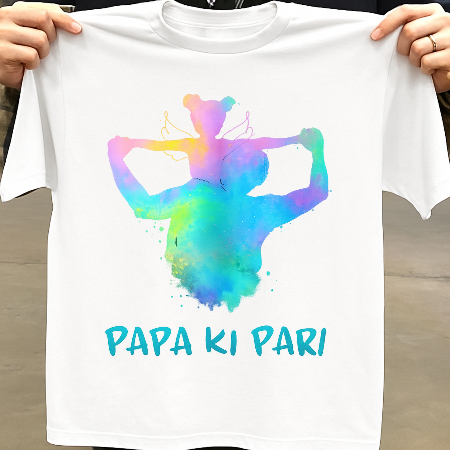 PAPA KI PARI (FATHER DAUGHTER) CLASSIC T-SHIRT