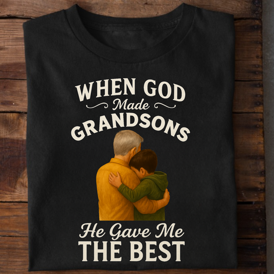 BEST GRANDSON (GF) CLASSIC T-SHIRT
