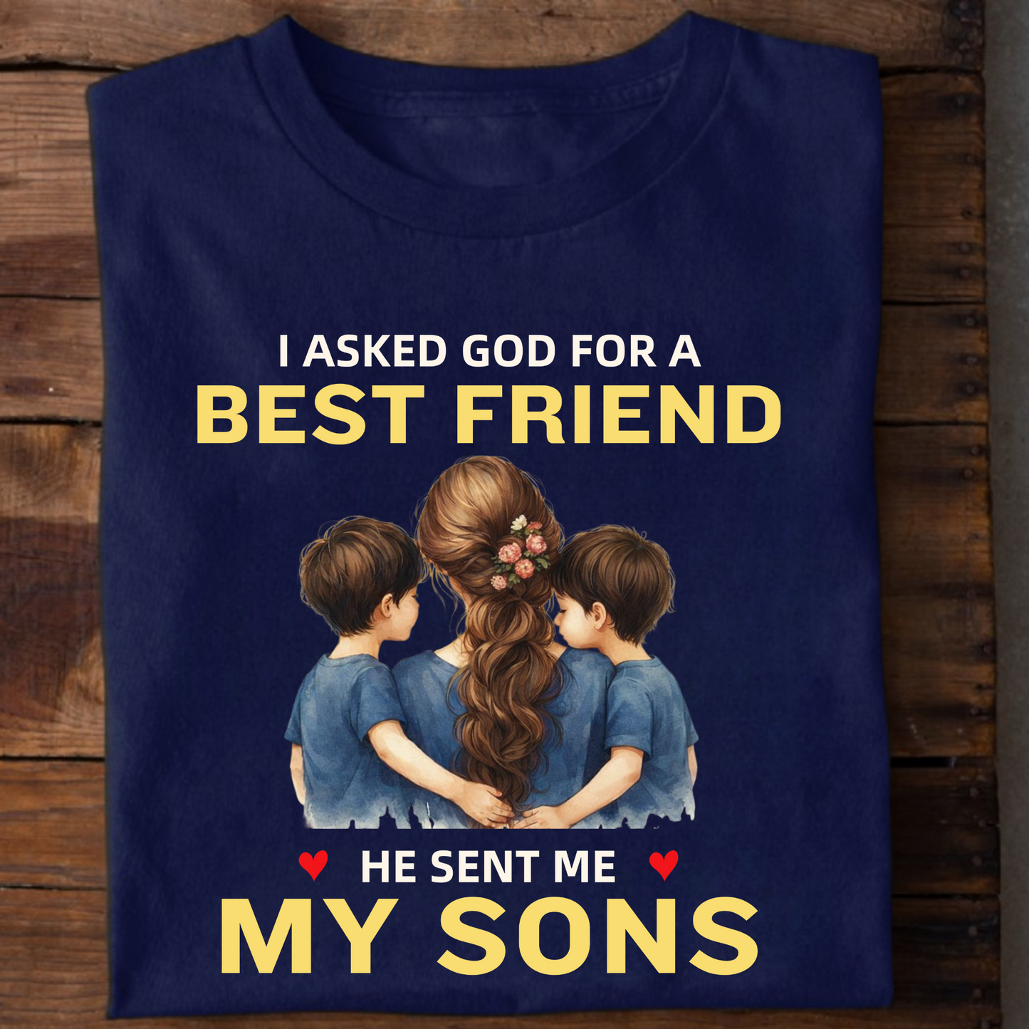 BEST FRIEND MY SONS (MOTHER) CLASSIC T-SHIRT