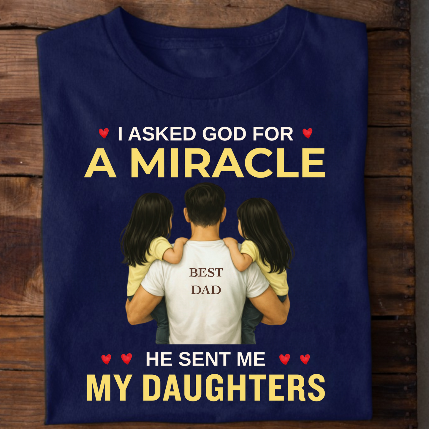 MIRACLE DAUGHTERS (FATHER) CLASSIC T-SHIRT