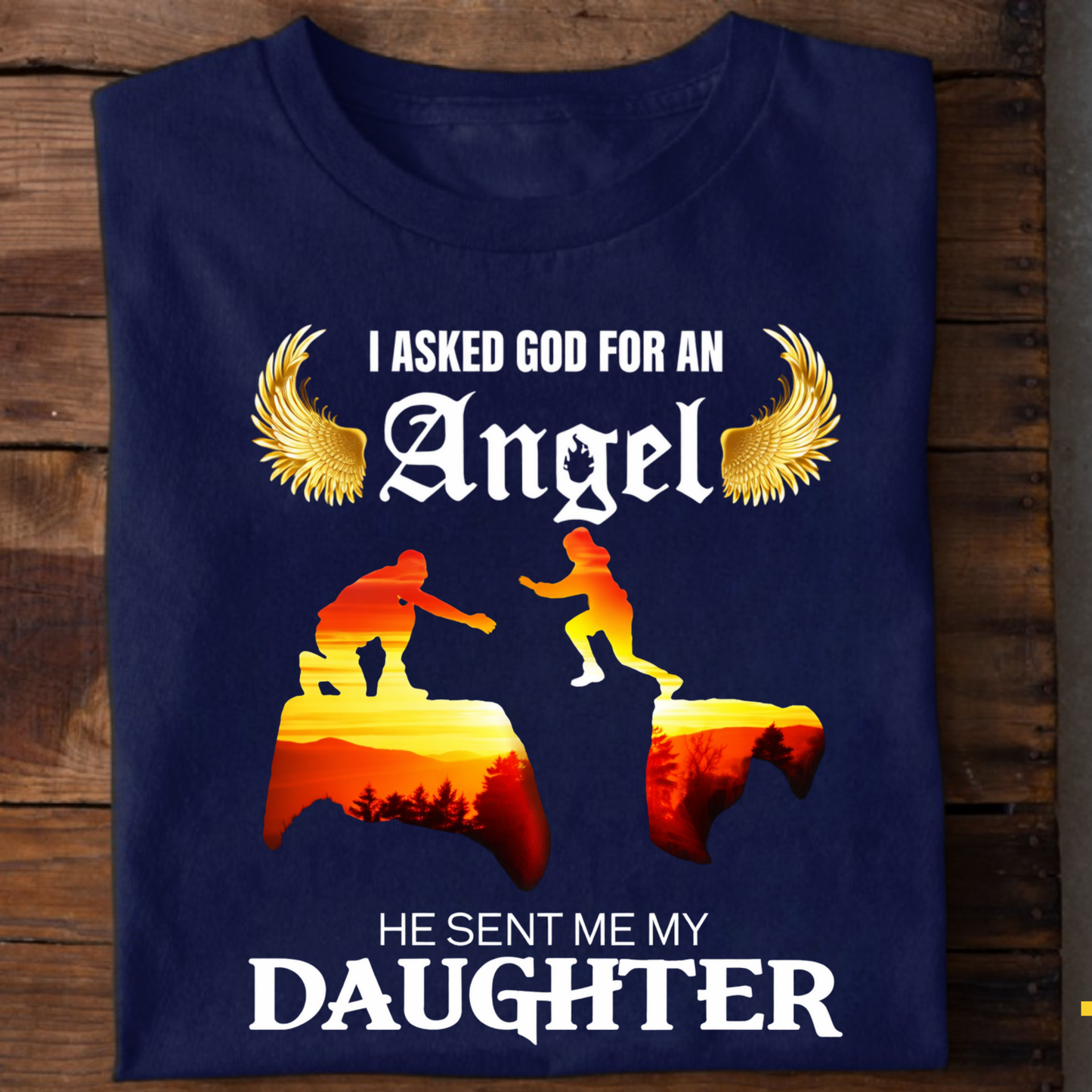 MY ANGEL, MY DAUGHTER (FATHER DAUGHTER) CLASSIC T-SHIRT