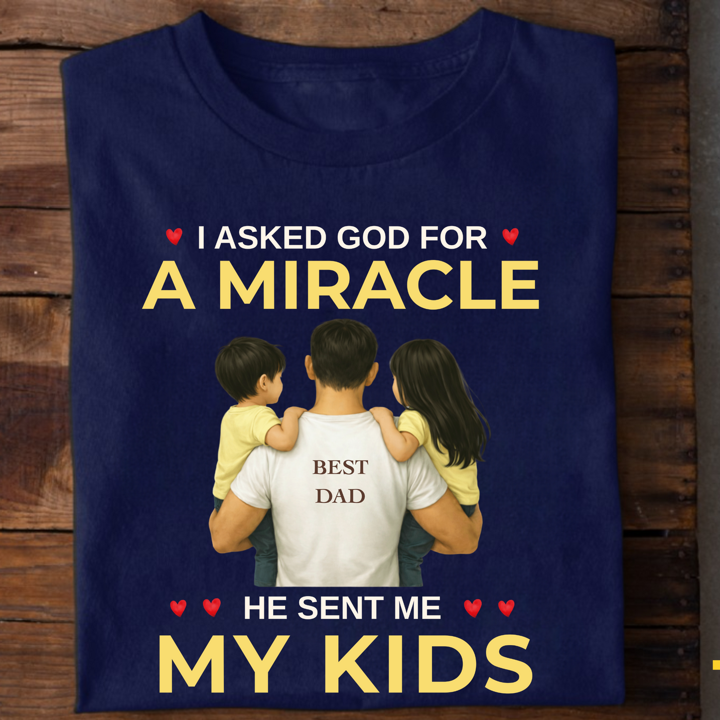 MIRACLE KIDS (FATHER) CLASSIC T-SHIRT