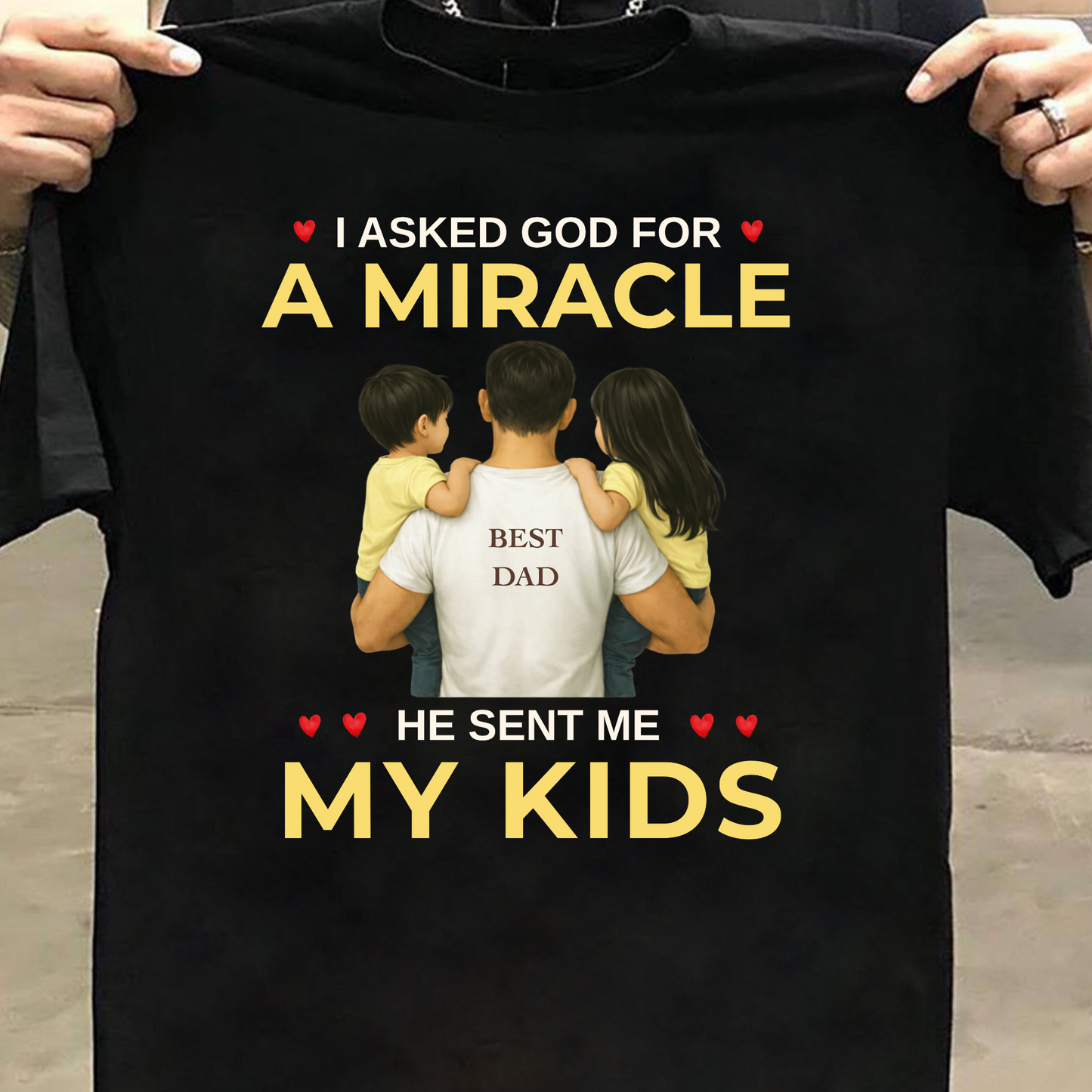 MIRACLE KIDS (FATHER) CLASSIC T-SHIRT
