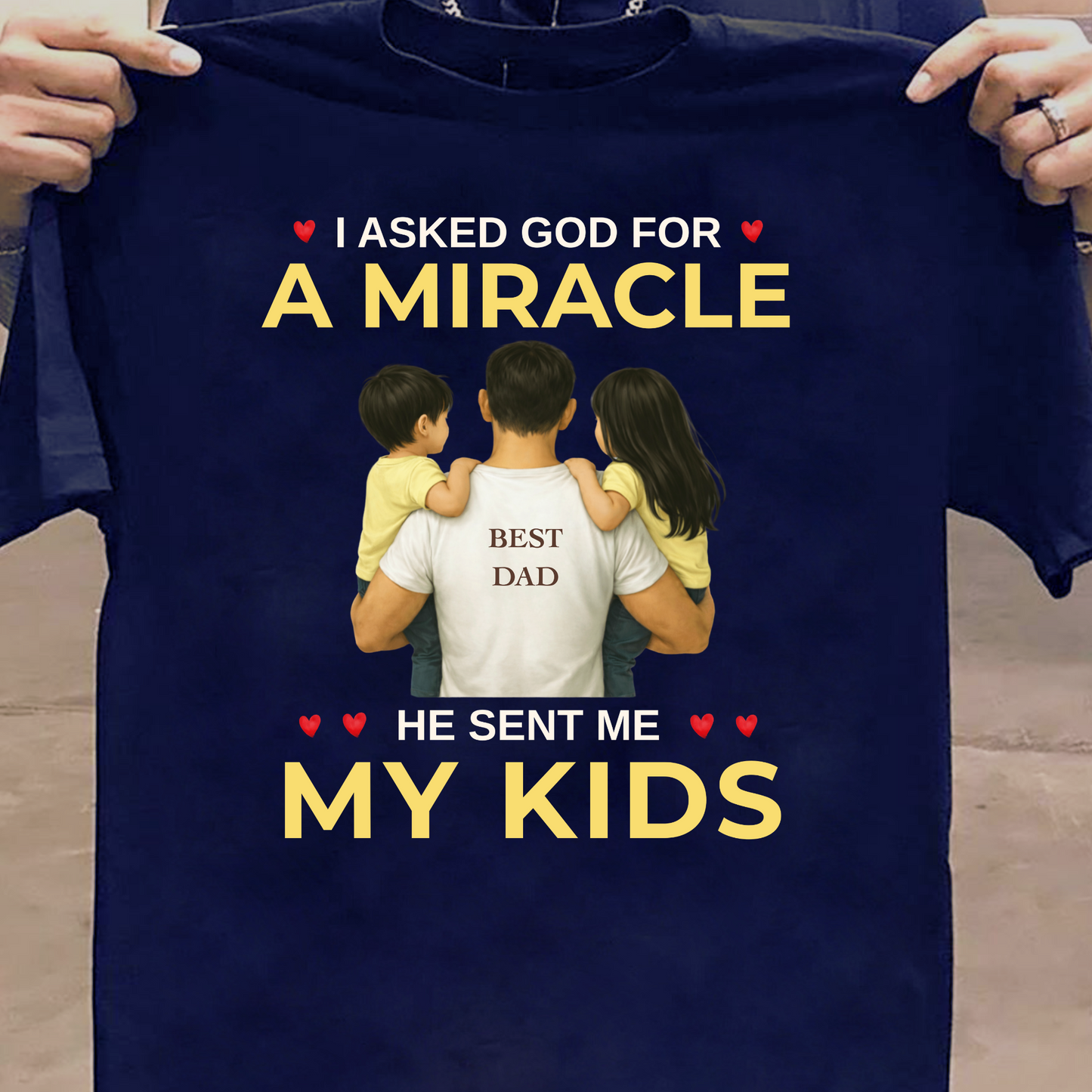 MIRACLE KIDS (FATHER) CLASSIC T-SHIRT