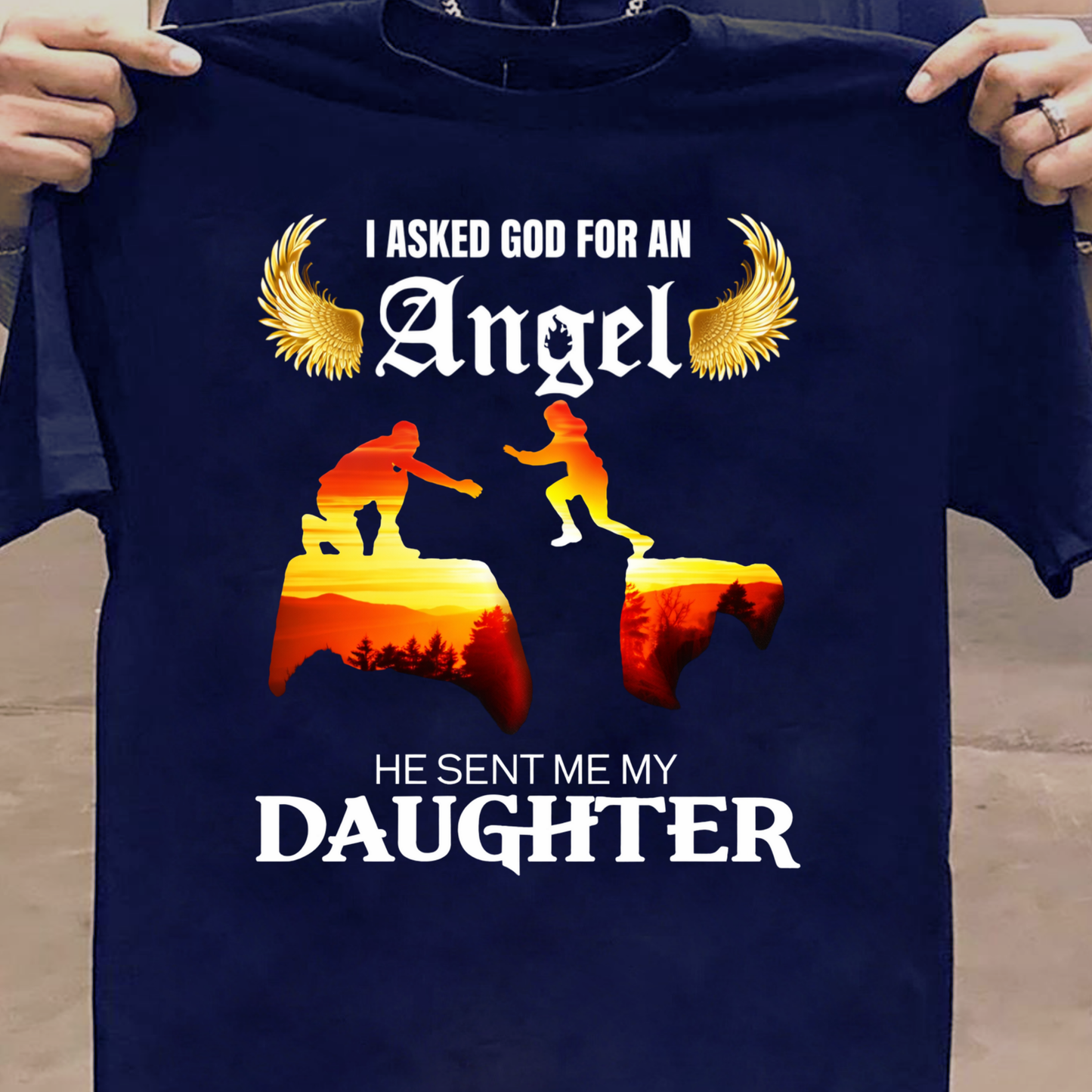 MY ANGEL, MY DAUGHTER (FATHER DAUGHTER) CLASSIC T-SHIRT