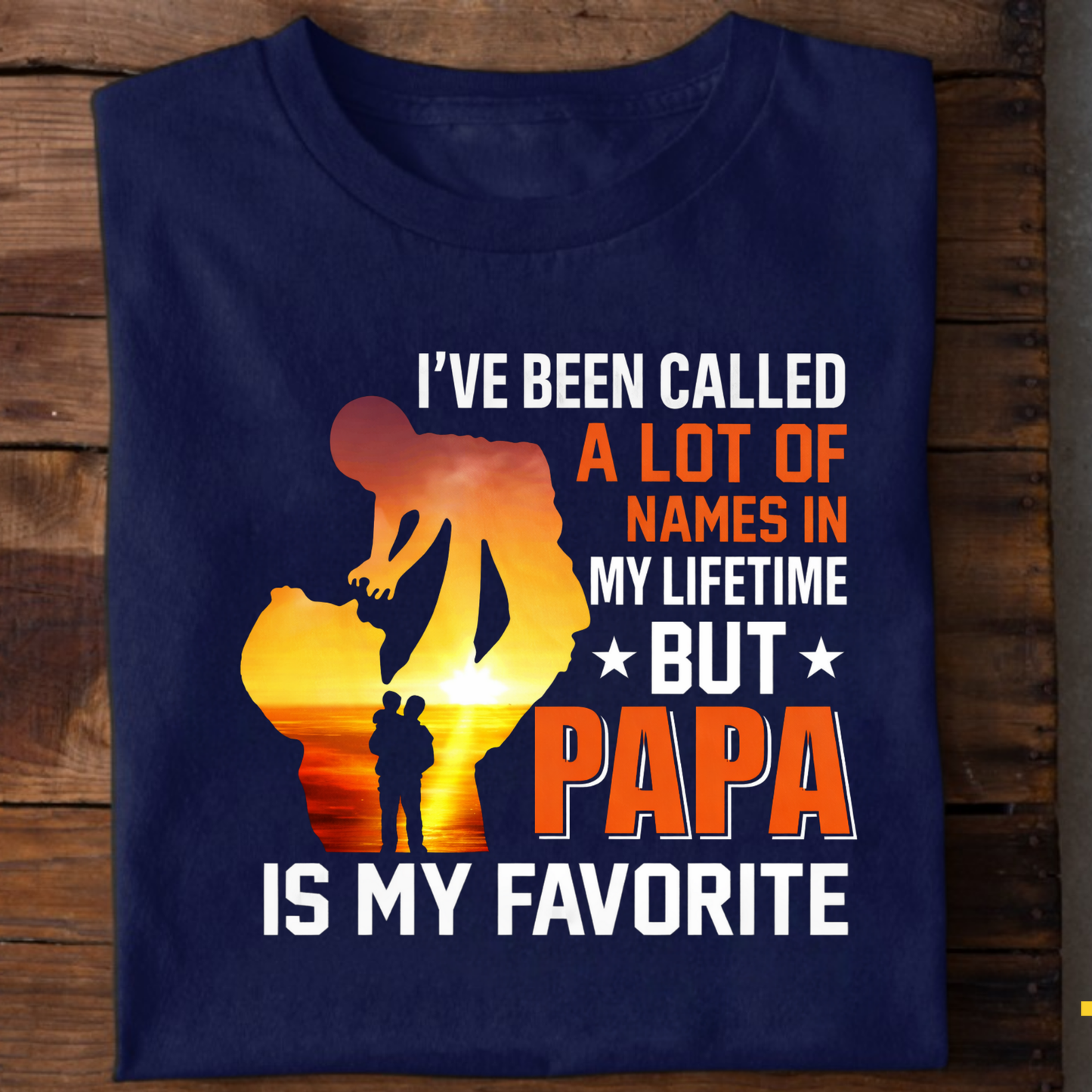 MY FAVORITE NAME IS PAPA (FATHER & SON) CLASSIC T-SHIRT