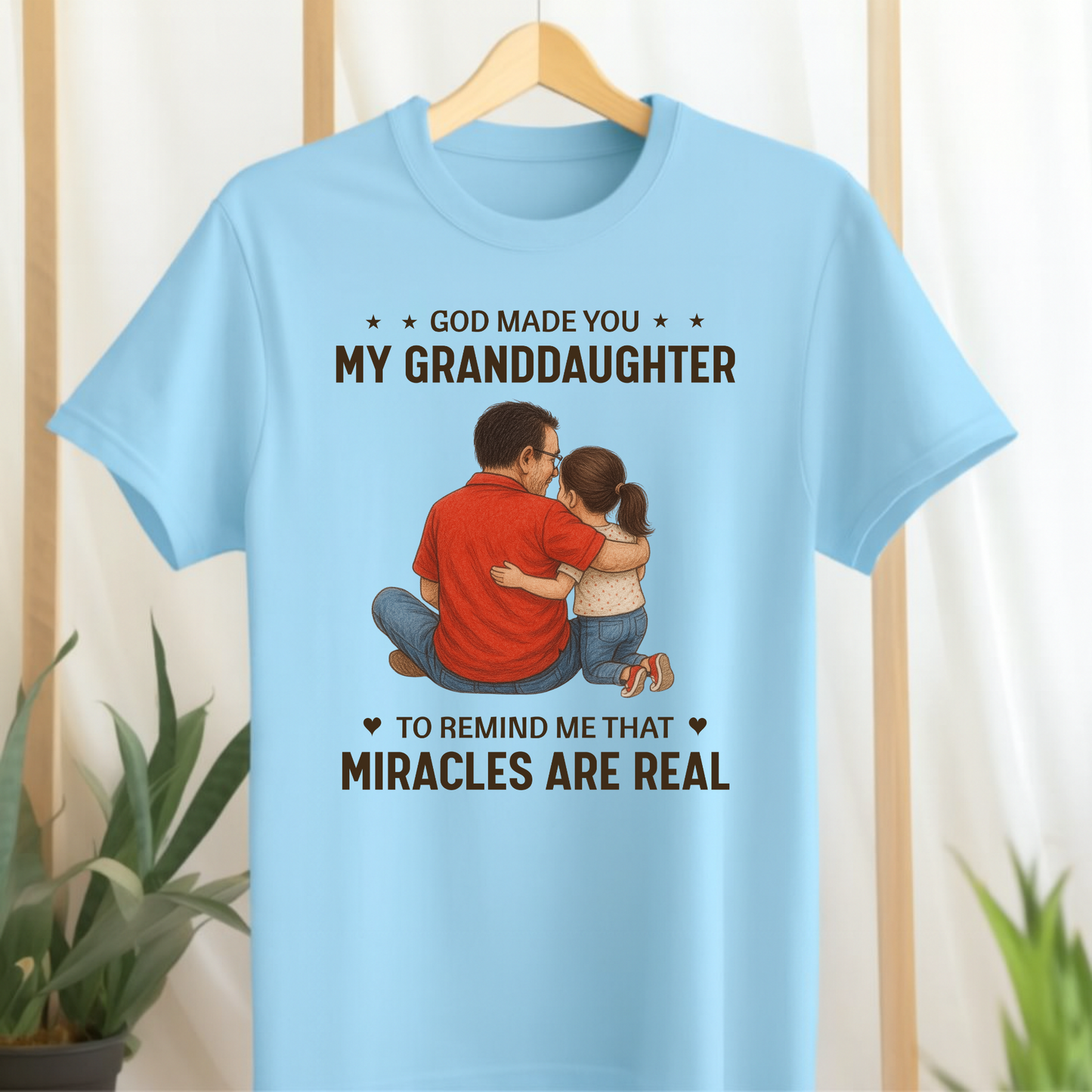 GRANDDAUGHTER MIRACLE (GRANDFATHER) CLASSIC T-SHIRT