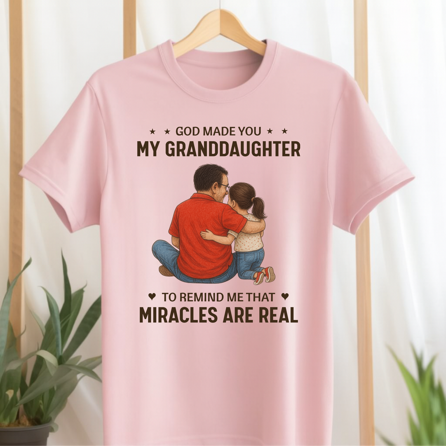 GRANDDAUGHTER MIRACLE (GRANDFATHER) CLASSIC T-SHIRT