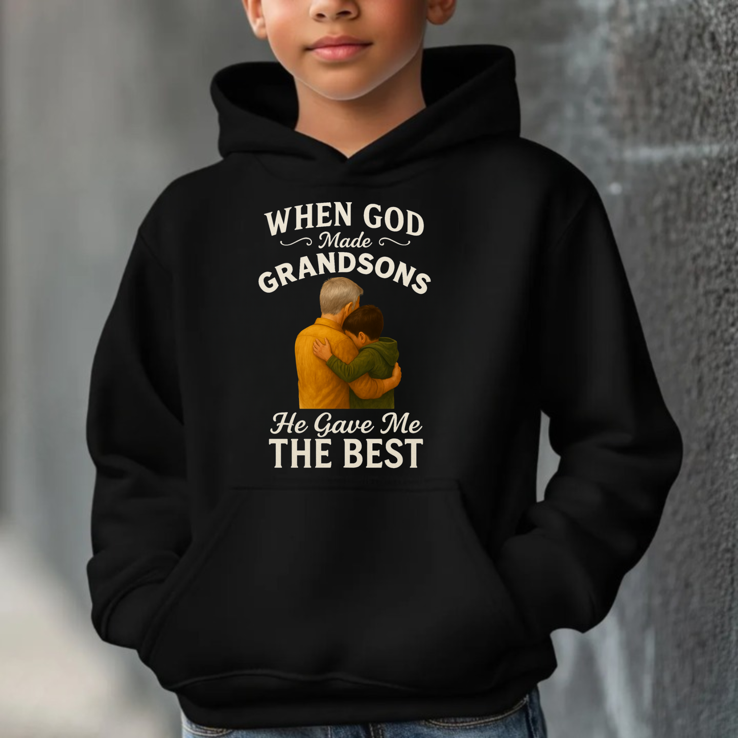 GRANDSON-THE BEST (GF) CLASSIC HOODIE