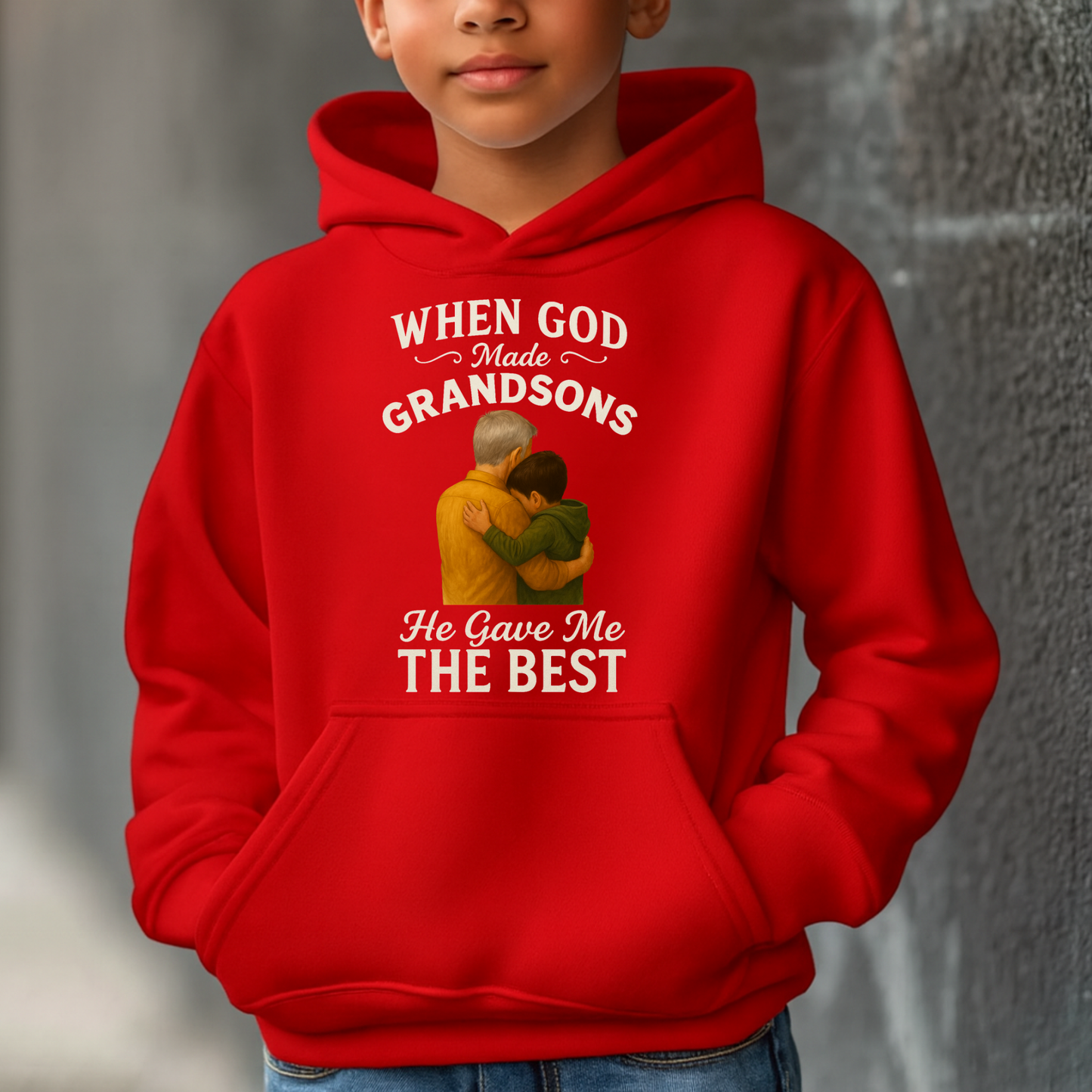 GRANDSON-THE BEST (GF) CLASSIC HOODIE