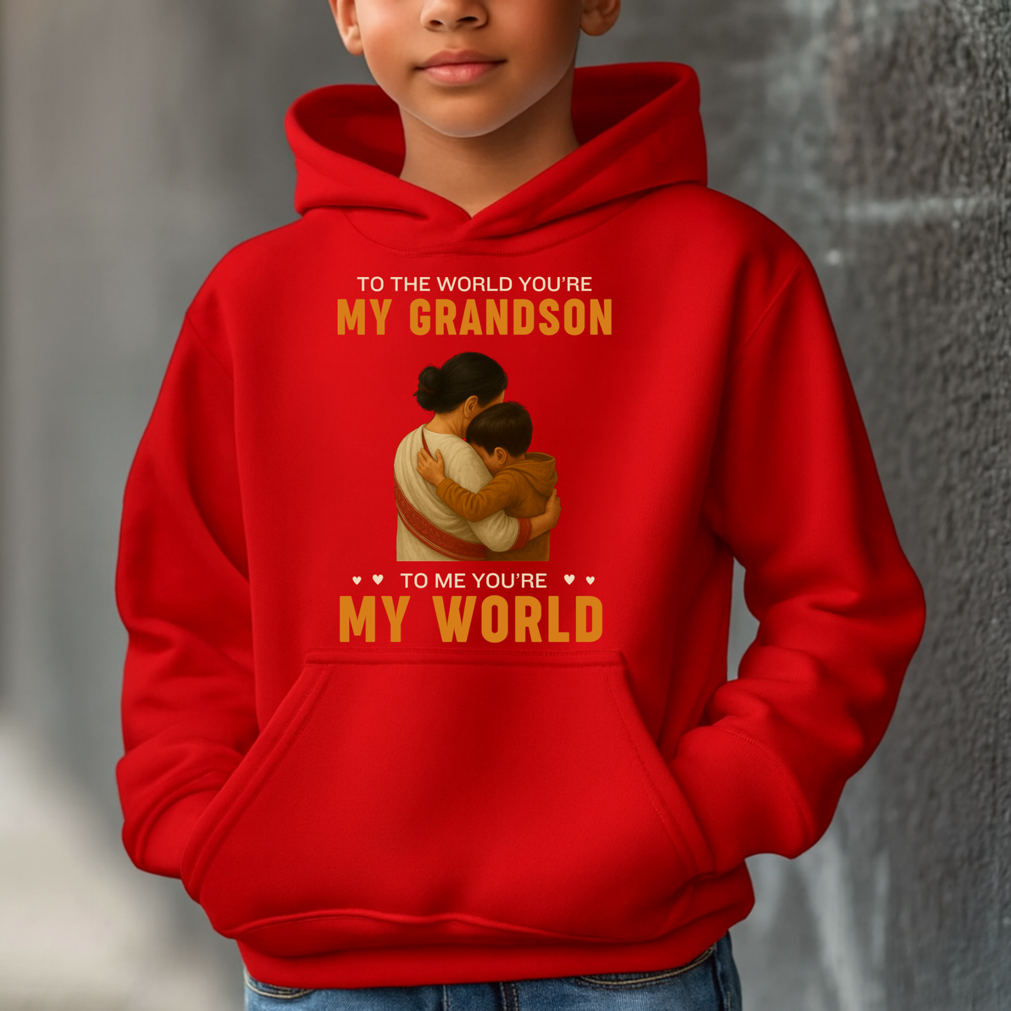 MY GRANDSON, MY WORLD (GM) CLASSIC HOODIE