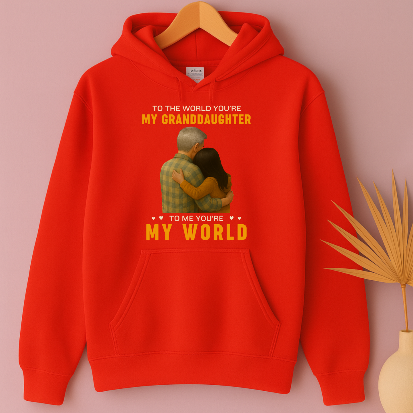 MY GRANDDAUGHTER, MY WORLD (GF) CLASSIC HOODIE