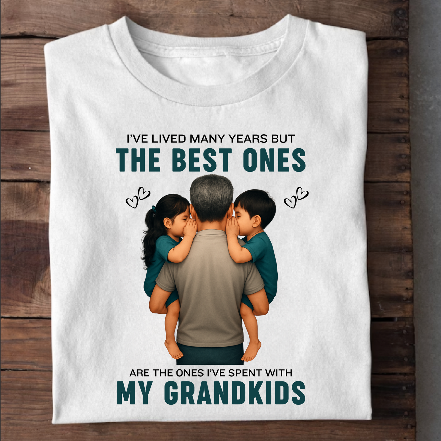 BEST ONES WITH MY GRANDKIDS CLASSIC T-SHIRT