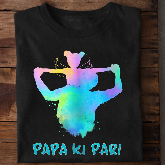 PAPA KI PARI (FATHER DAUGHTER) CLASSIC T-SHIRT