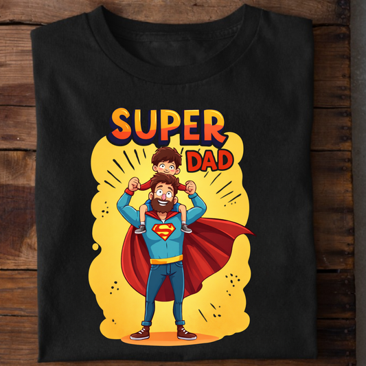 SUPER DAD (FATHER-SON) CLASSIC T-SHIRT