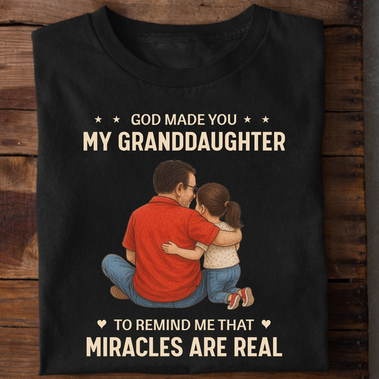 GRANDDAUGHTER MIRACLE (GRANDFATHER) CLASSIC T-SHIRT