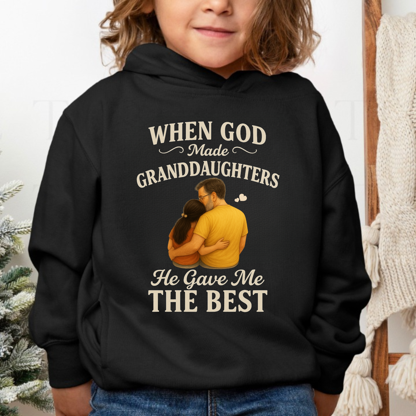GRANDDAUGHTER-THE BEST (GF) CLASSIC HOODIE