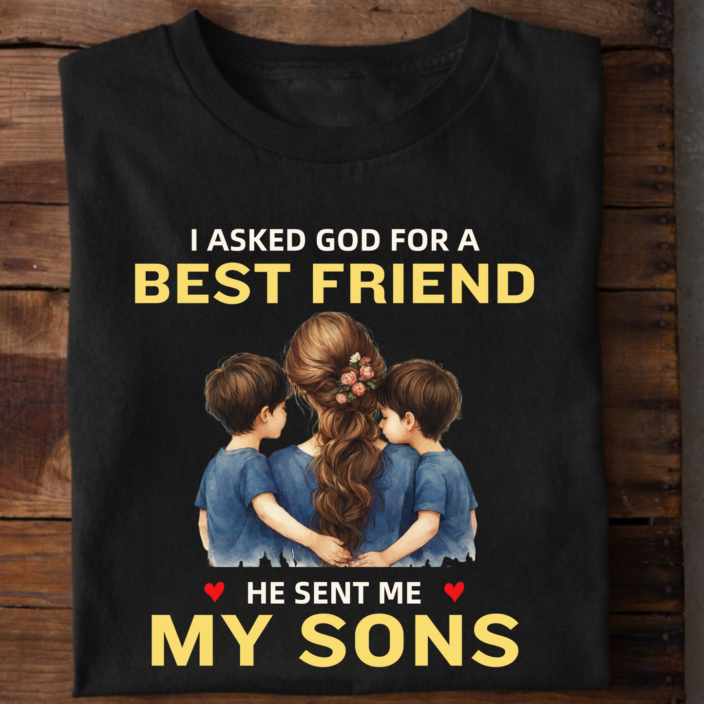 BEST FRIEND MY SONS (MOTHER) CLASSIC T-SHIRT