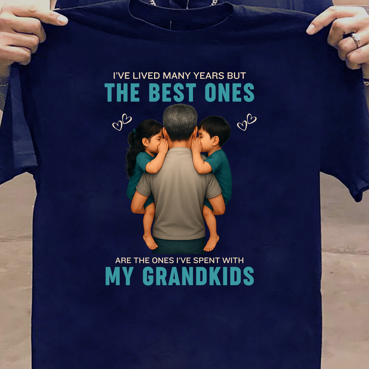 BEST ONES WITH MY GRANDKIDS CLASSIC T-SHIRT