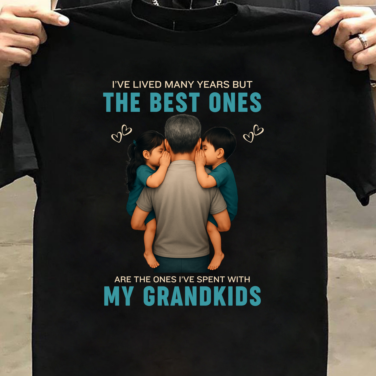 BEST ONES WITH MY GRANDKIDS CLASSIC T-SHIRT