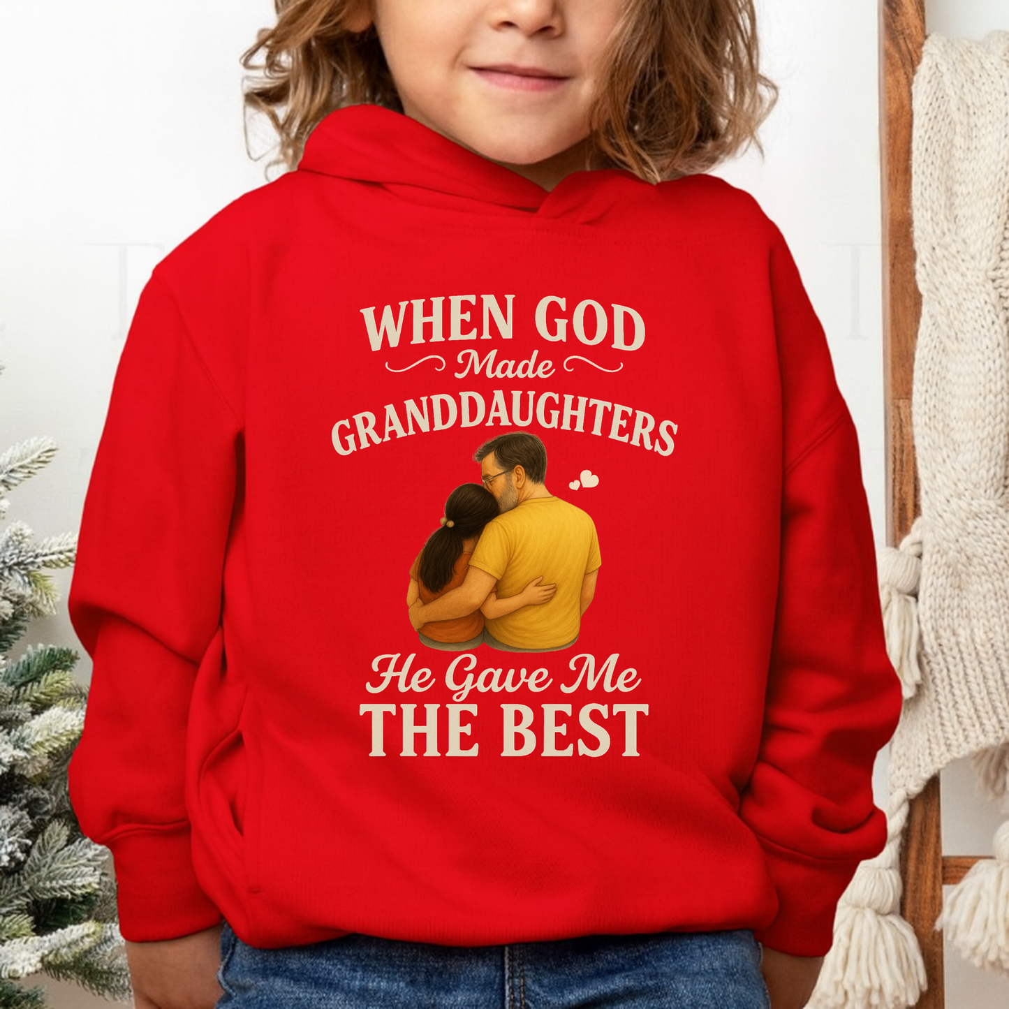 GRANDDAUGHTER-THE BEST (GF) CLASSIC HOODIE