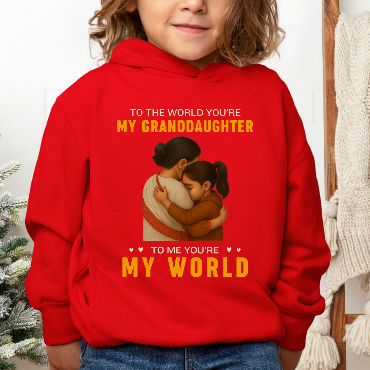 MY GRANDDAUGHTER, MY WORLD CLASSIC HOODIE