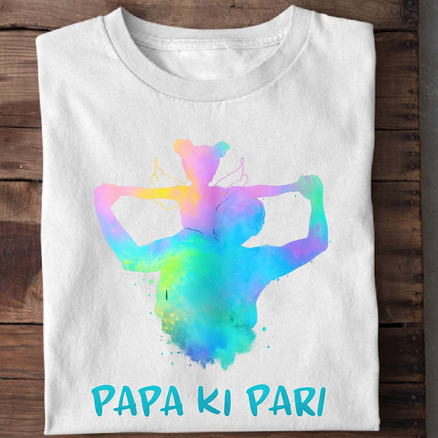 PAPA KI PARI (FATHER DAUGHTER) CLASSIC T-SHIRT