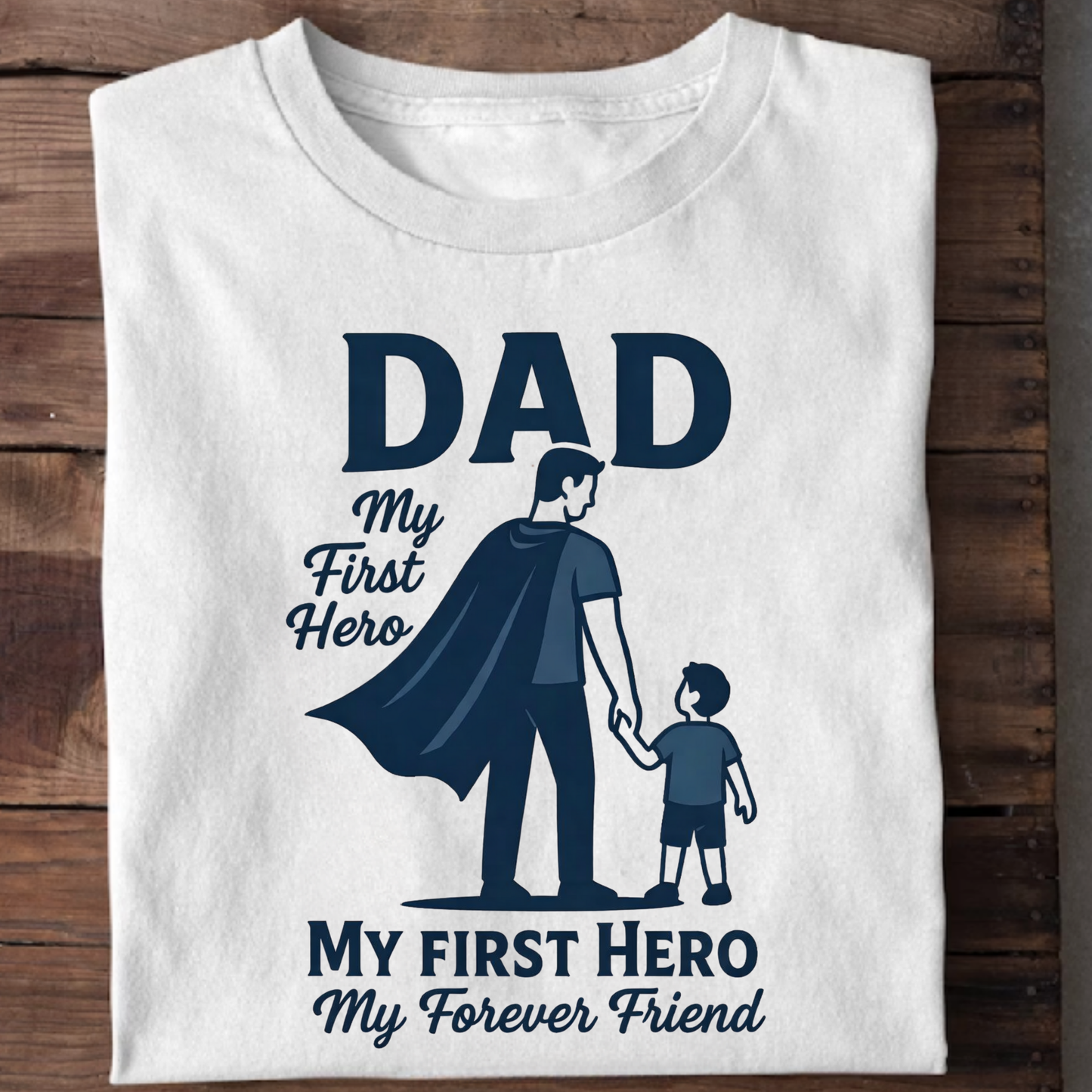 MY FIRST HERO, MY FOREVER FRIEND (FATHER SON) CLASSIC T-SHIRT