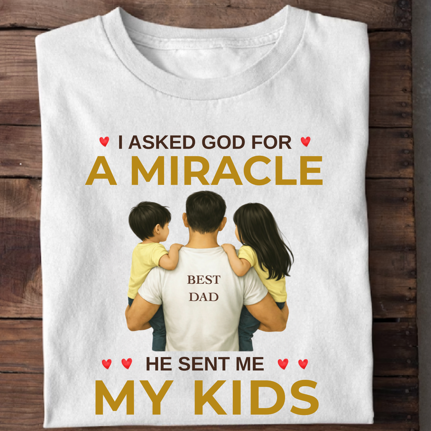 MIRACLE KIDS (FATHER) CLASSIC T-SHIRT