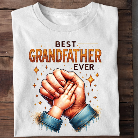 BEST GRANDFATHER EVER PREMIUM CLASSIC T-SHIRT