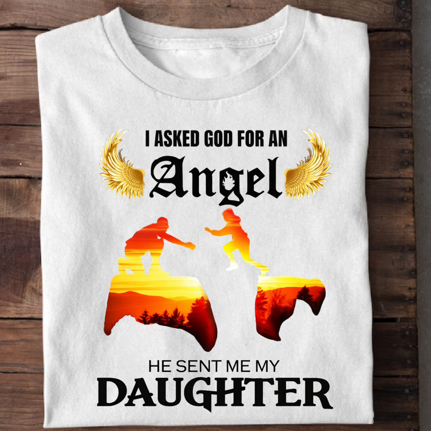 MY ANGEL, MY DAUGHTER (FATHER DAUGHTER) CLASSIC T-SHIRT