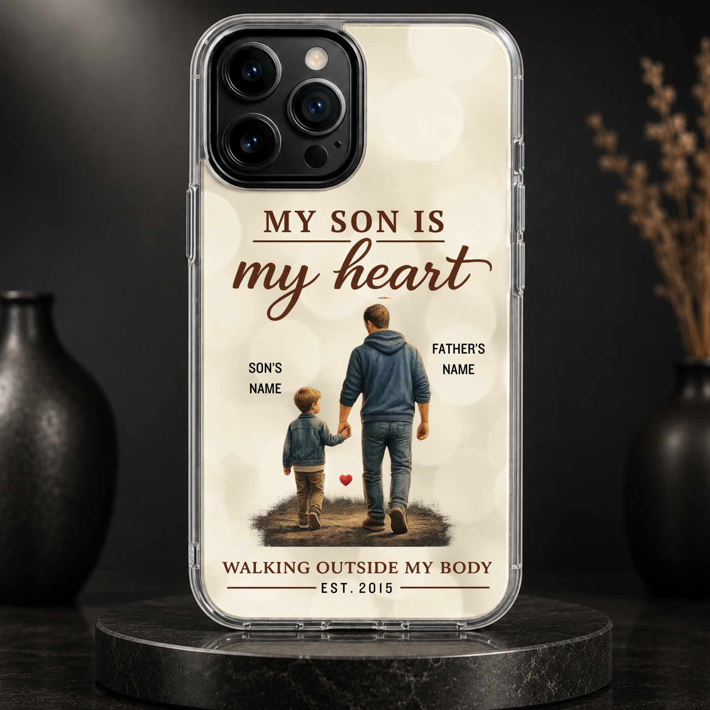 MY SON IS MY HEART-IPHONE HARD CASE