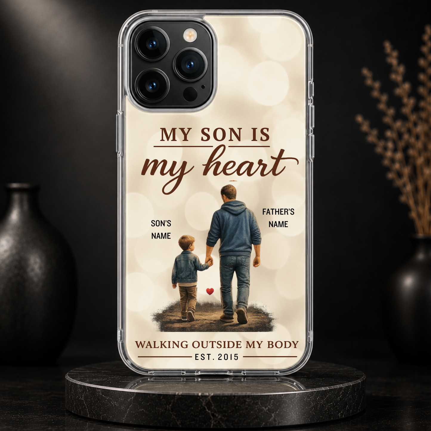 MY SON IS MY HEART-IPHONE HARD CASE