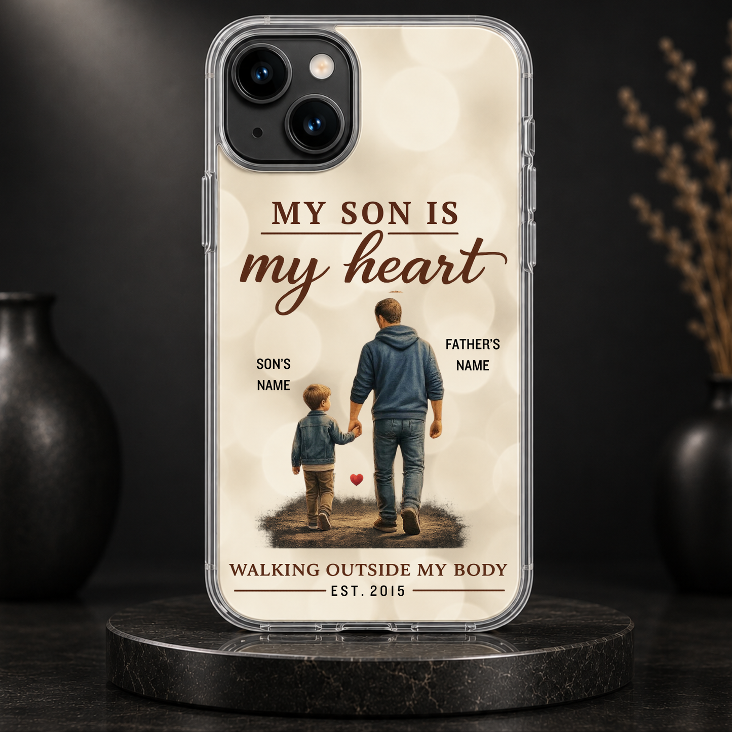 MY SON IS MY HEART-IPHONE HARD CASE