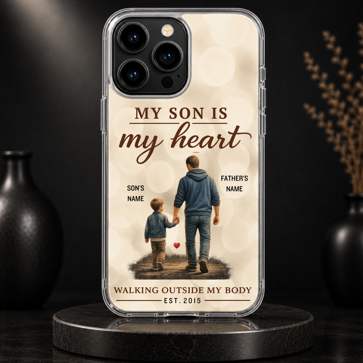 MY SON IS MY HEART-IPHONE HARD CASE