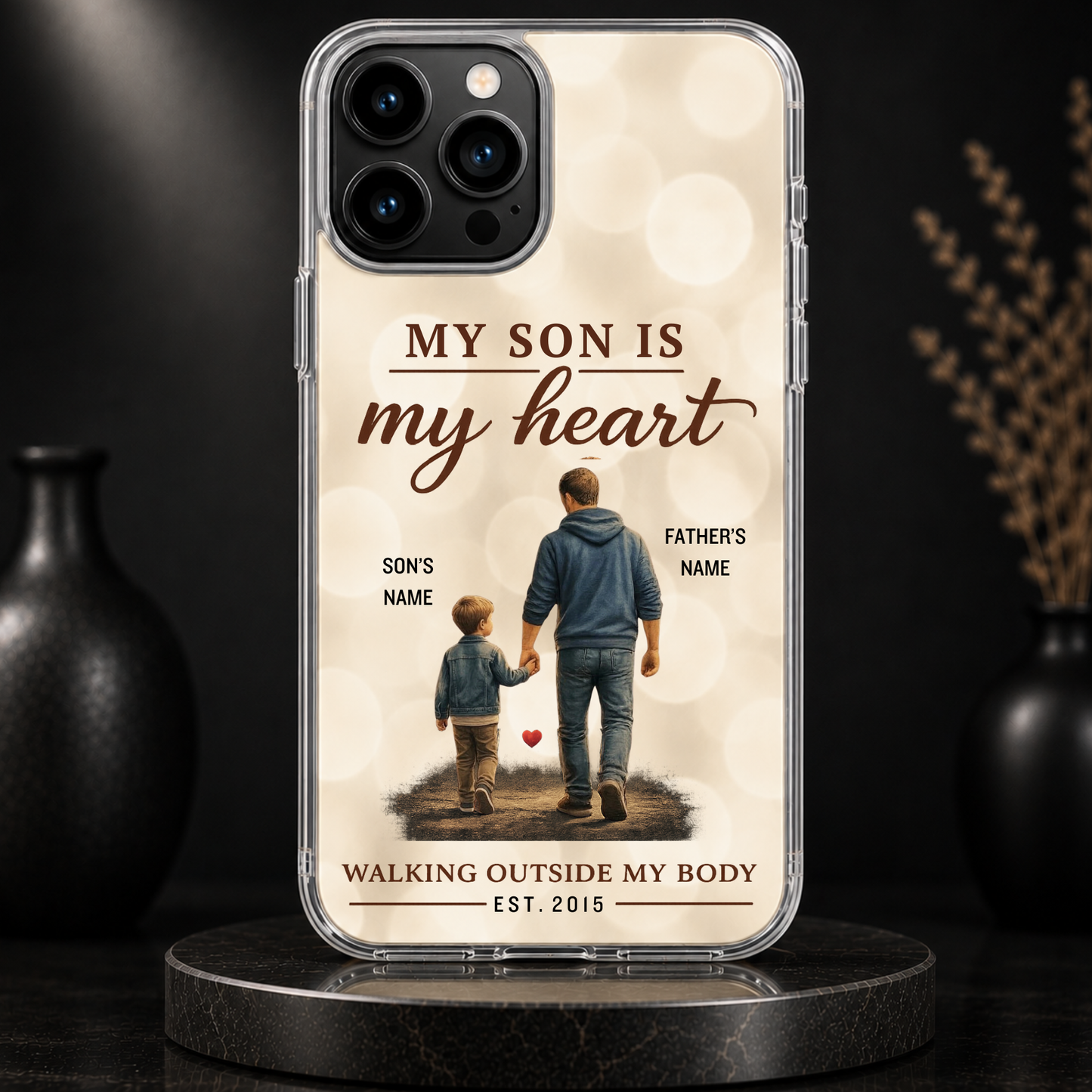 MY SON IS MY HEART-IPHONE HARD CASE