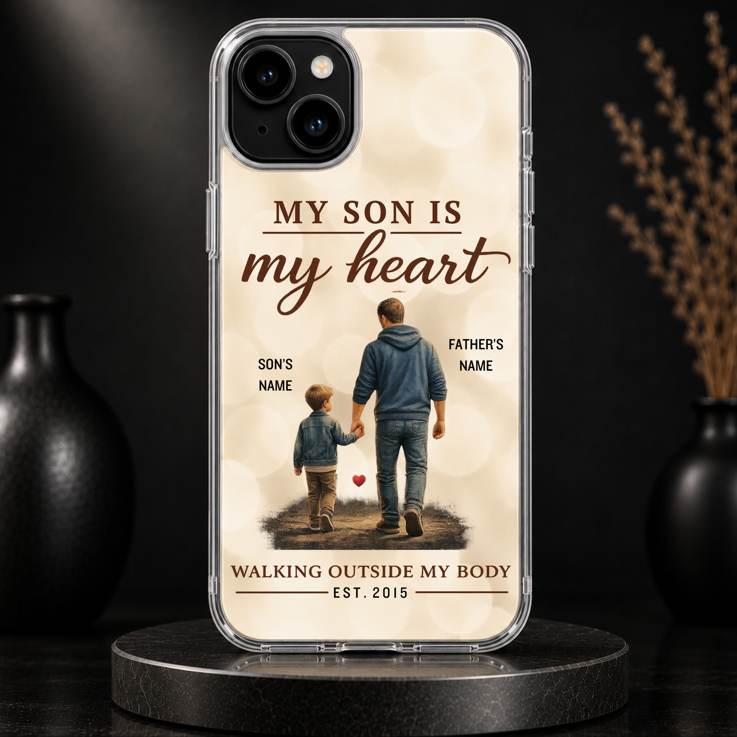 MY SON IS MY HEART-IPHONE HARD CASE