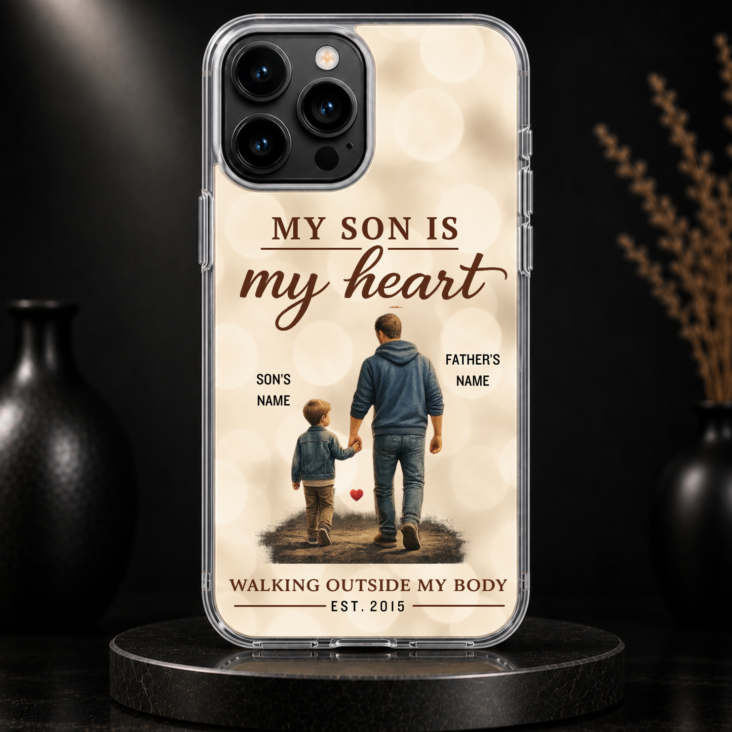 MY SON IS MY HEART-IPHONE HARD CASE