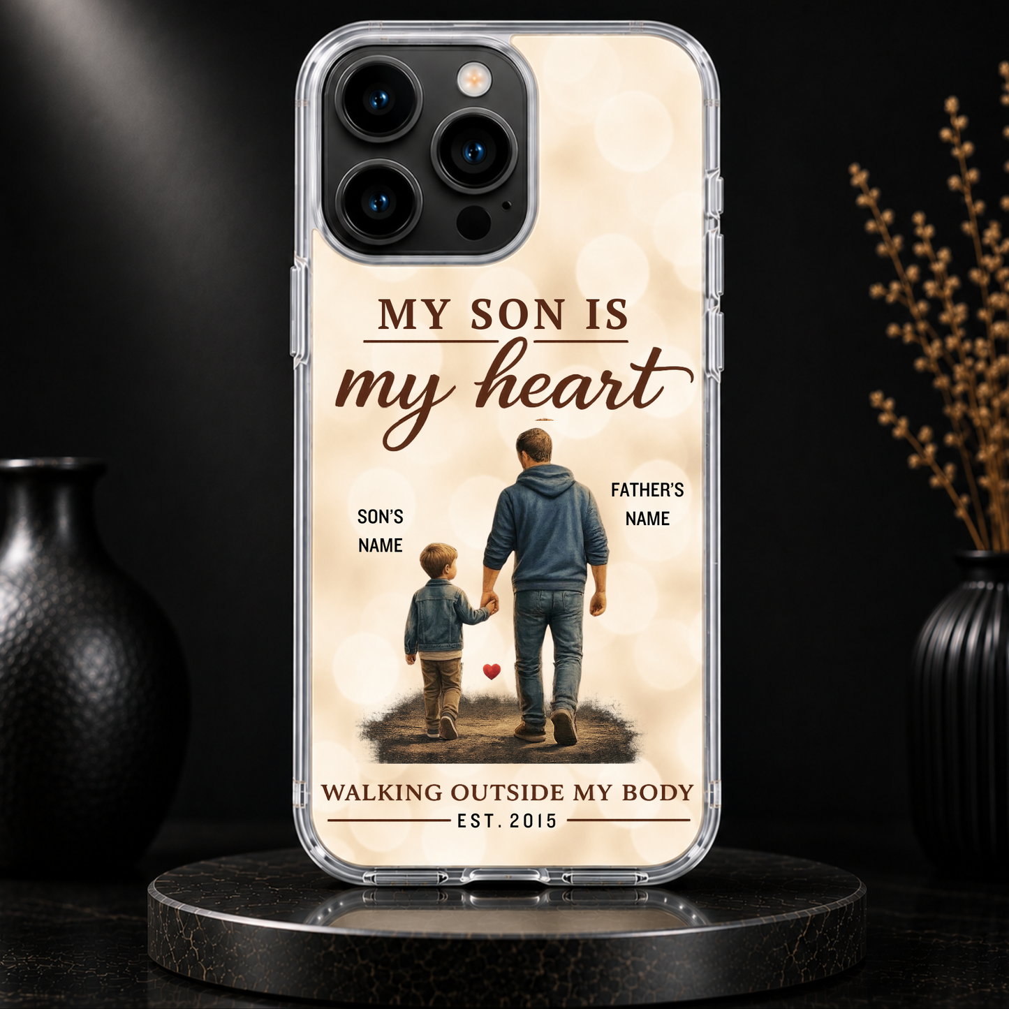 MY SON IS MY HEART-IPHONE HARD CASE
