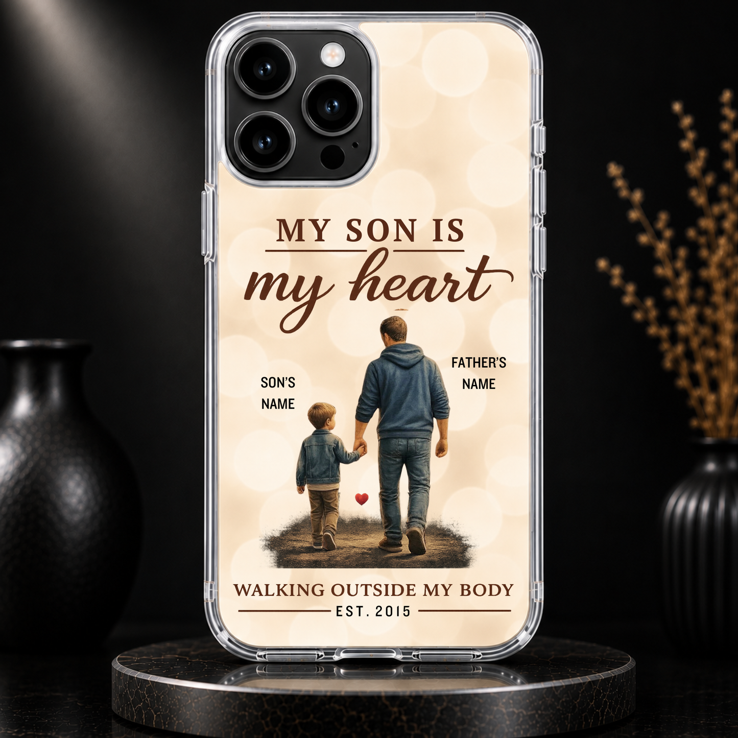MY SON IS MY HEART-IPHONE HARD CASE