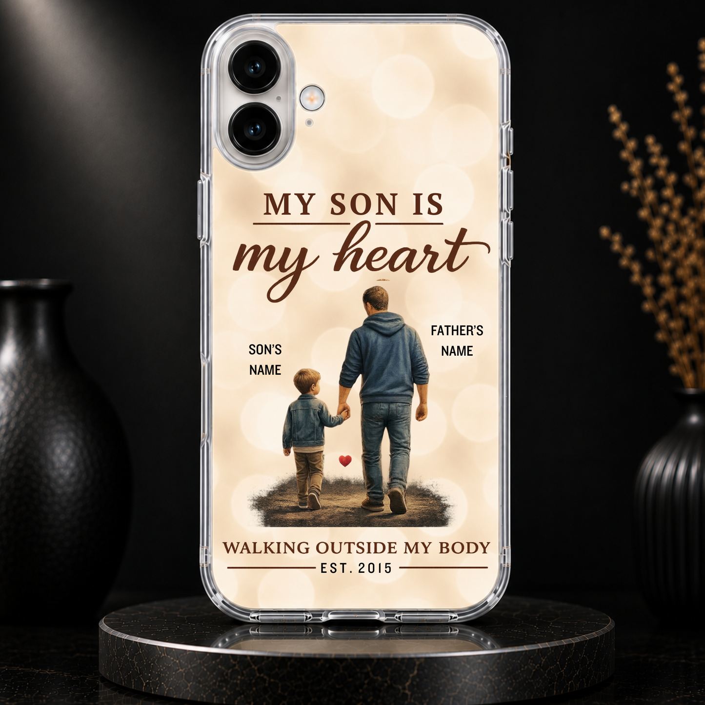 MY SON IS MY HEART-IPHONE HARD CASE