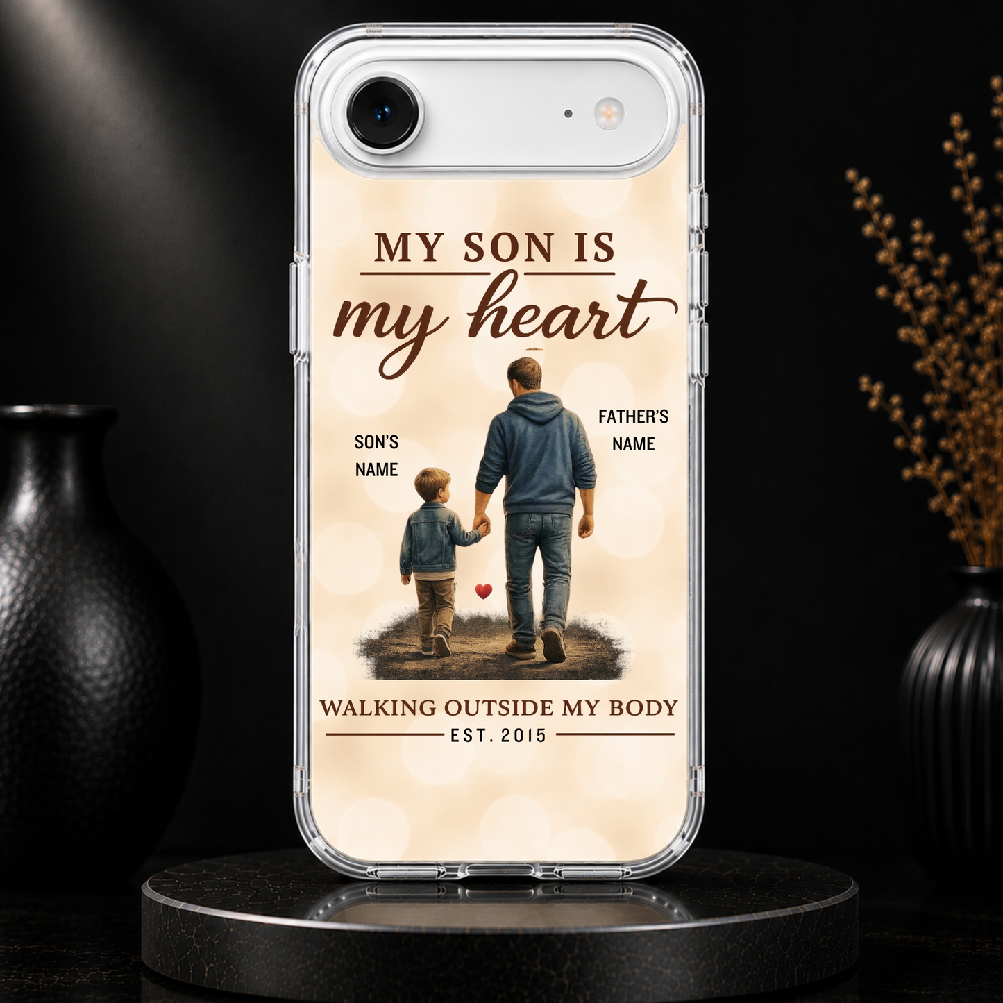 MY SON IS MY HEART-IPHONE HARD CASE