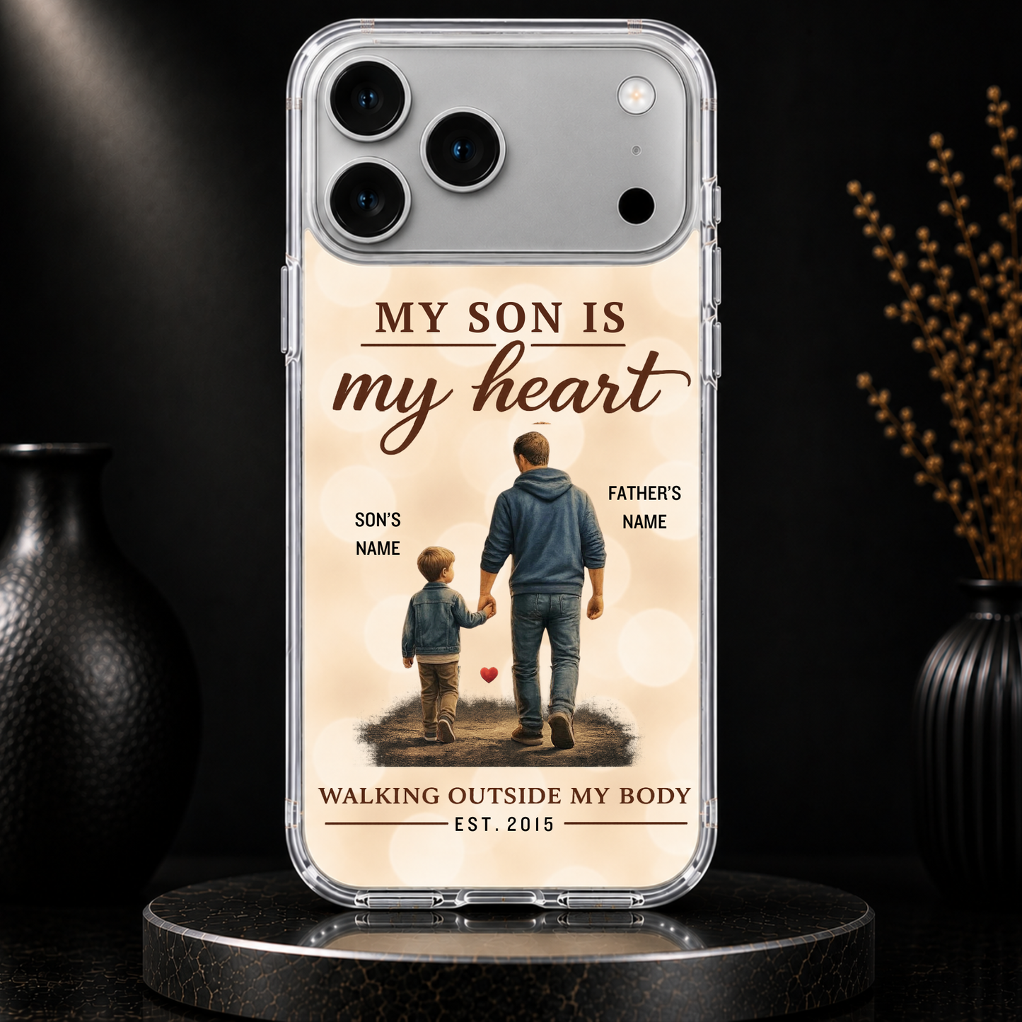 MY SON IS MY HEART-IPHONE HARD CASE